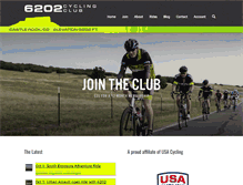 Tablet Screenshot of 6202cycling.org